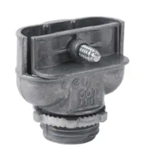Main product image of 3/8" Duplex Straight Squeeze Flexible Metal Conduit, Armored or Metal Clad Cable Connector (Pack of 25)
