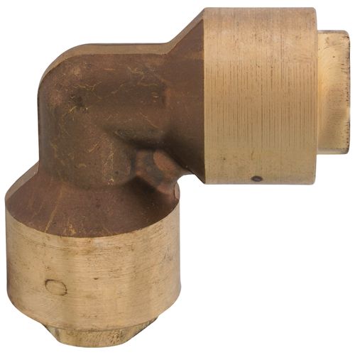 Main product image of 1/4" OD ACP Brass Push-Fit 90-Degree Elbow