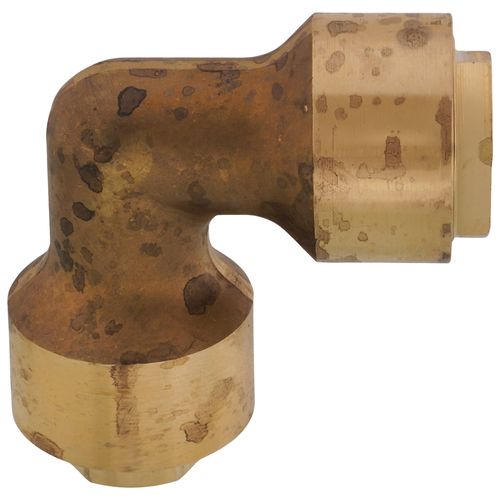 Main product image of 1/2" OD ACP Brass Push-Fit 90-Degree Elbow