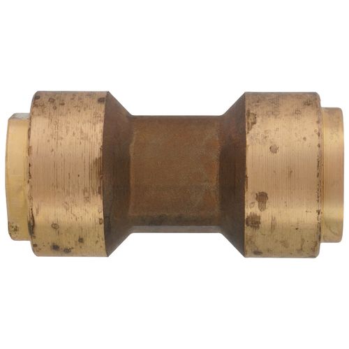 Main product image of 5/8" OD ACP Brass Push-Fit Coupling, Staked Stop