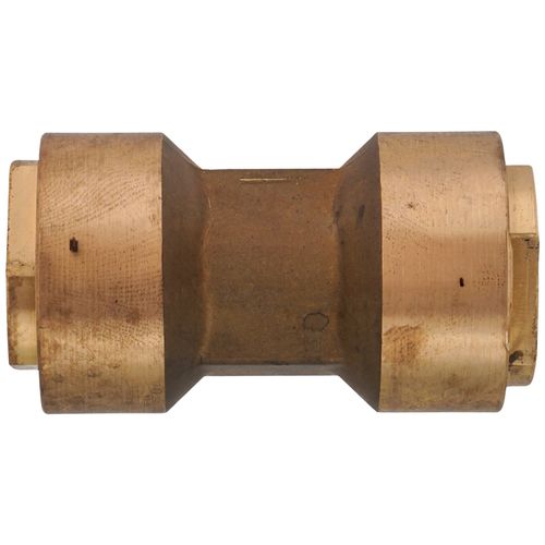 Main product image of 3/4" OD ACP Brass Push-Fit Coupling, Staked Stop
