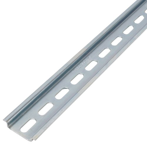 Main product image of 35mm x 7.5mm x 1m Perforated DIN Rail