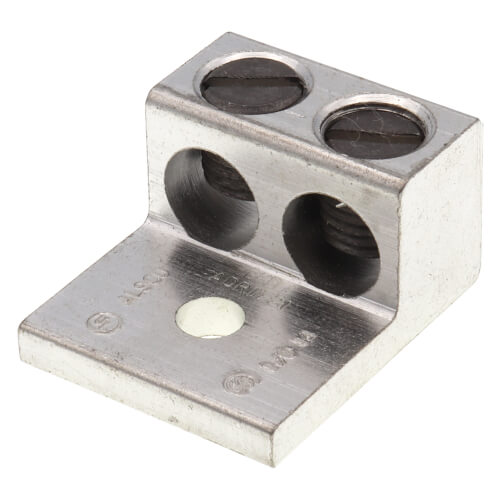 Main product image of ALCUL Two-Conductor, One-Hole Mount, Slotted Screw, 14 AWG-1/0 Str
