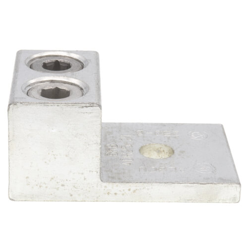 ALCUL Two-Conductor, One-Hole Mount, Socket Screw, 250 AWG-6 Str