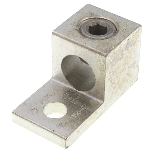 Main product image of ALCUL Single-Conductor, One-Hole Mount, Socket Screw, 350 AWG-6 Str