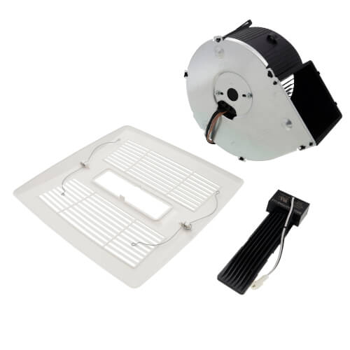 Main product image of Flex Series Fan Finish Pack w/ White Grille & LED Light (80 CFM, 1.5 Sones) (Pack of 4)