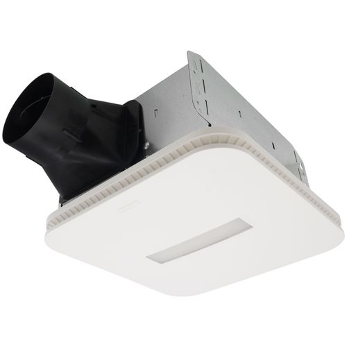 Main product image of Flex Series Ceiling Bathroom Exhaust Fan w/ CleanCover Grille & Led Light, Energy Star (80 CFM, 0.8 Sones)