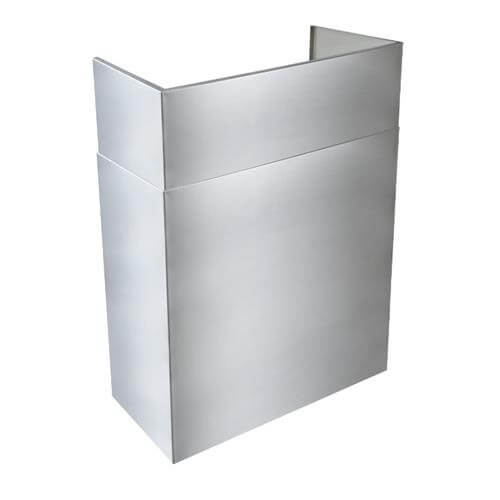 24" to 45" Telescopic Flue Extension for Outdoor Hoods (13" Extended Depth Installation)