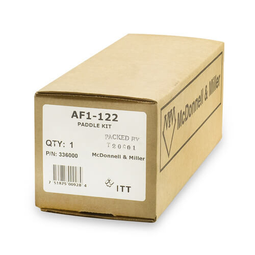 Main product image of AF1-S-122, Stainless Steel Paddle for Air Flow Switches