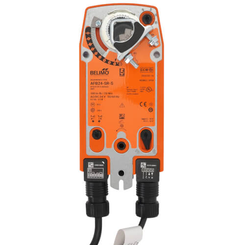 Main product image of Spring Return Fail-Safe, Proportional Damper Actuator, Direct Coupled - 24 VAC/DC with Aux Switch