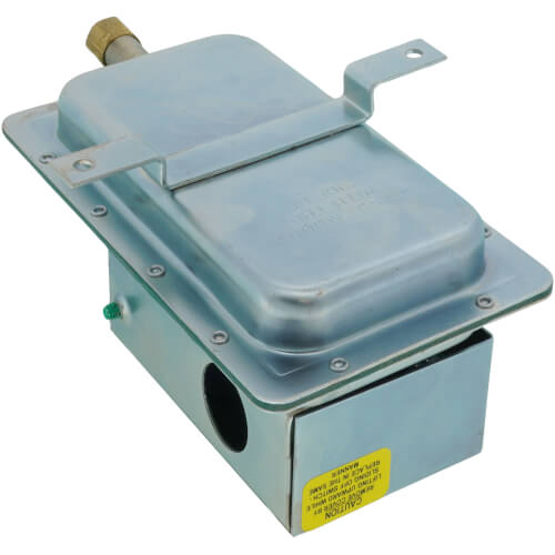 24 VAC Manual Reset DPDT Air Pressure Sensing Switch (.4" - 12.0" W.C.)