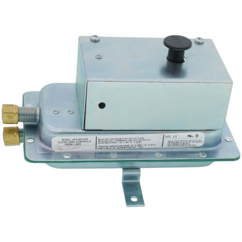 120 VAC Dual Manual Reset SPST Air Pressure Sensing Switch (1.25" - 12.0" W.C.)