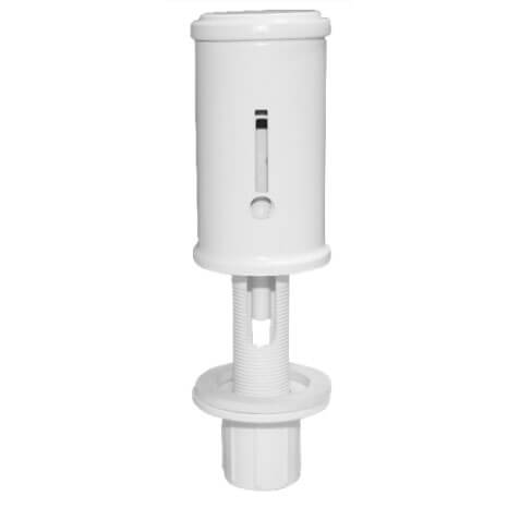 Reverse Osmosis Filter Air Gap w/ Counter Mount Cover, 1/4" Inlet Ports and 3/8" Outlet (1/2 GPM)