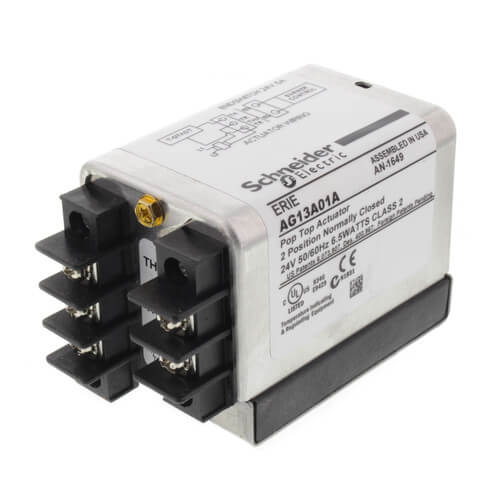 AG13A01A Erie AG13A01A 24V Normally Closed PopTop Actuator w/ Terminal Block & End Switch