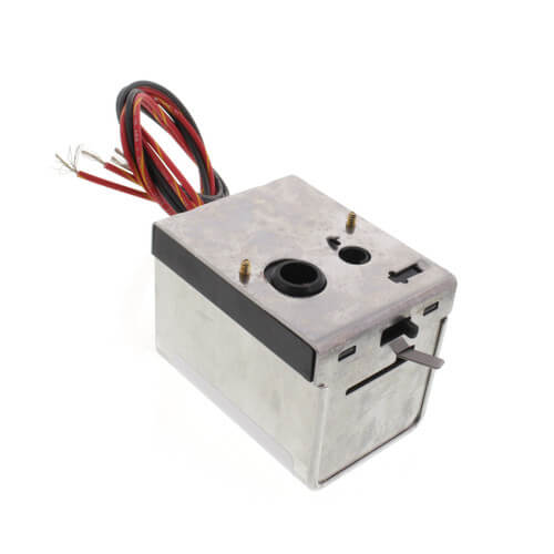 24V Normally Closed High Temp PopTop Actuator w/ 18" Leads & End Switch