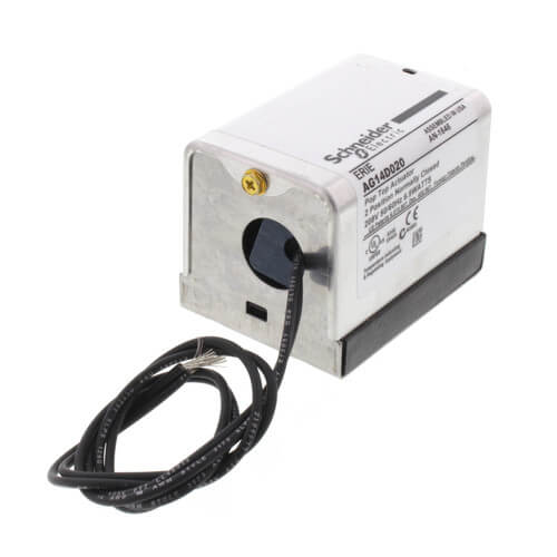 208V Normally Closed High Temp PopTop Actuator w/ 18" Leads