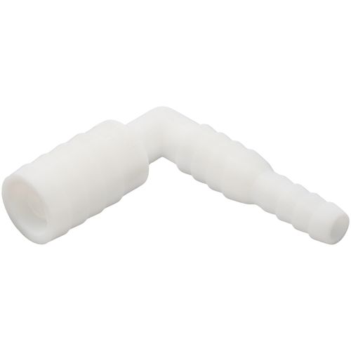 Main product image of 3/8" or 1/4" Inlet x 5/8" Outlet 90-Degree Dual Barb Elbow
