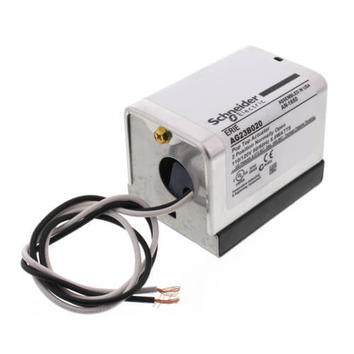 120V Normally Open PopTop Actuator w/ 18" Leads