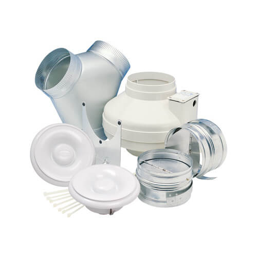 AIK26Y Air King AIK26Y AIK26Y Energy Star Inline Exhaust Fan Kit, 6