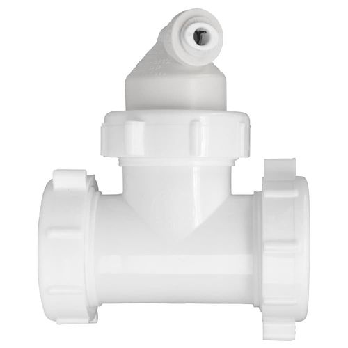 Main product image of Quick Connect Reverse Osmosis Drain Line Adapter w/ 1/4" Push-In Inlet (Commercial)