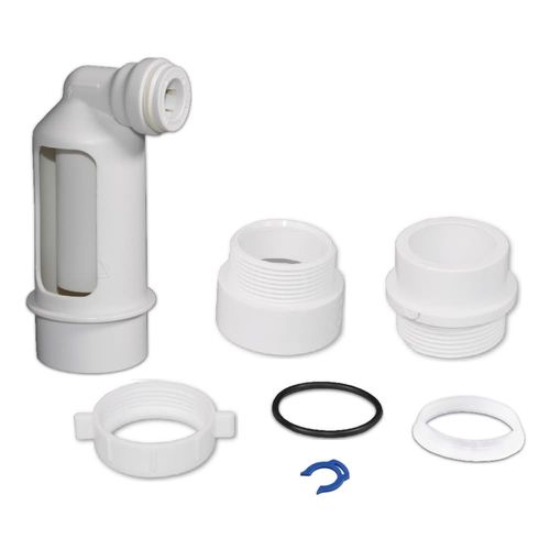 Main product image of Air Gap For Water Softener and Water Filter w/ PVC Trap Adapter, 1/2" Push-In Inlet