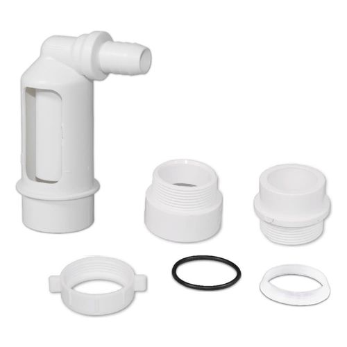 Main product image of Air Gap For Water Softener and Water Filter w/ PVC Trap Adapter, 1/2" Barb Insert Inlet