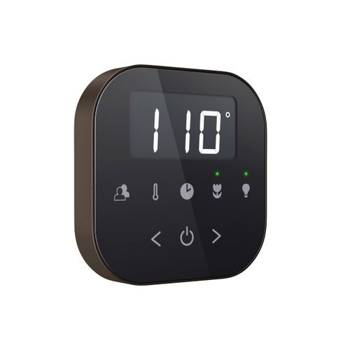 Main product image of AirButler Max Linear Steam Shower Control Package with AirTempo Control and Linear SteamHead in Black Oil Rubbed Bronze