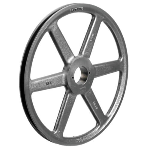 1 Groove AKH Sheave, A, 4L Belt, 12.25" OD
