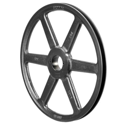 1 Groove AKH Sheave, A, 4L Belt, 12.25" OD