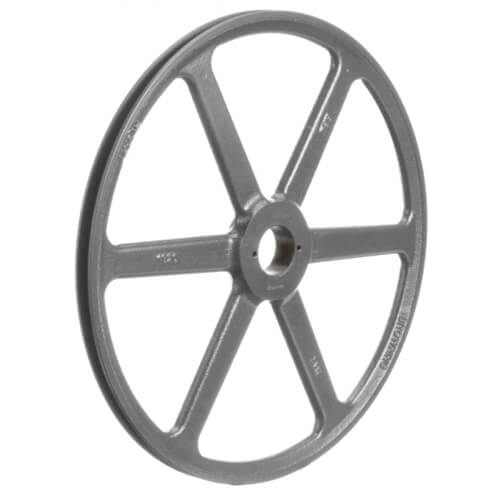 1 Groove AKH Sheave, A, 4L Belt, 15.25" OD