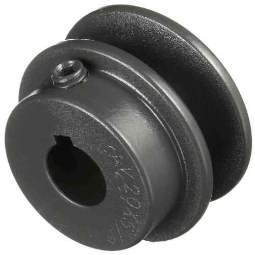 1 Groove Finished Bore Sheave, A, 4L Belt w/ 5/8" Bore, 2.00" O.D.