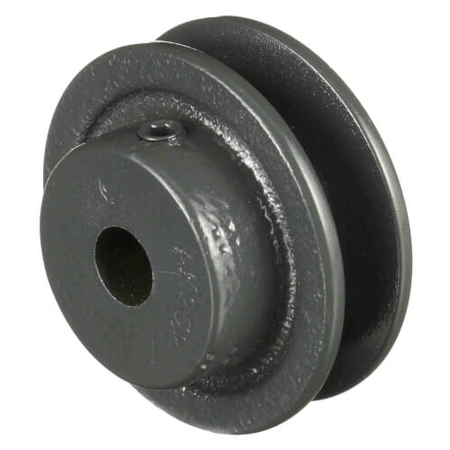 Main product image of 1 Groove Finished Bore Sheave, A, 4L Belt w/ 1/2" Bore, 2.50" O.D.
