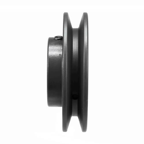 Main product image of 3.75" OD Single Groove AK Cast Iron Sheave w/ 5/8" Fixed Bore