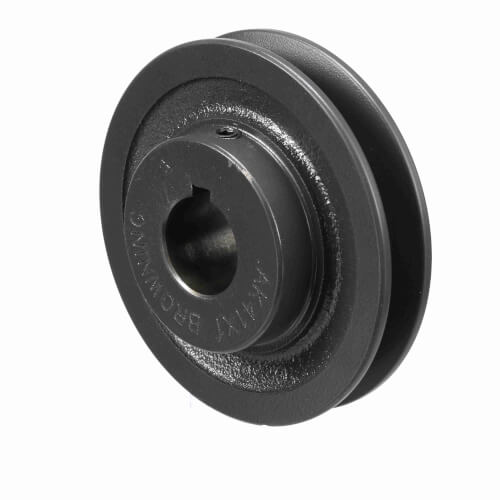 Main product image of 1 Groove Finished Bore Sheave, A, 4L Belt w/ 1" Bore, 3.95" O.D.