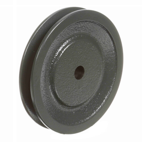 Main product image of 1 Groove Finished Bore Sheave, A, 4L Belt w/ 1/2" Bore, 4.45" O.D.