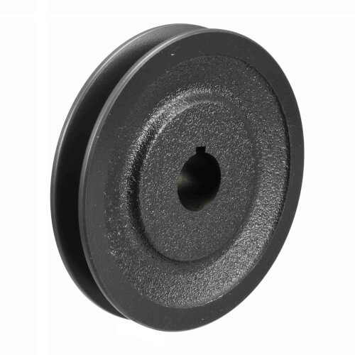 Main product image of 1 Groove Finished Bore Sheave, A, 4L Belt w/ 7/8" Bore, 4.45" O.D.