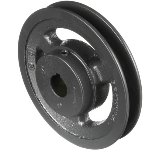 Main product image of 1 Groove Finished Bore Sheave, A, 4L Belt w/ 3/4" Bore, 4.95" O.D.