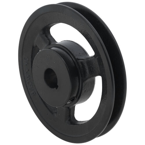 Main product image of 1 Groove Finished Bore Sheave, A, 4L Belt w/ 3/4" Bore, 5.25" O.D.