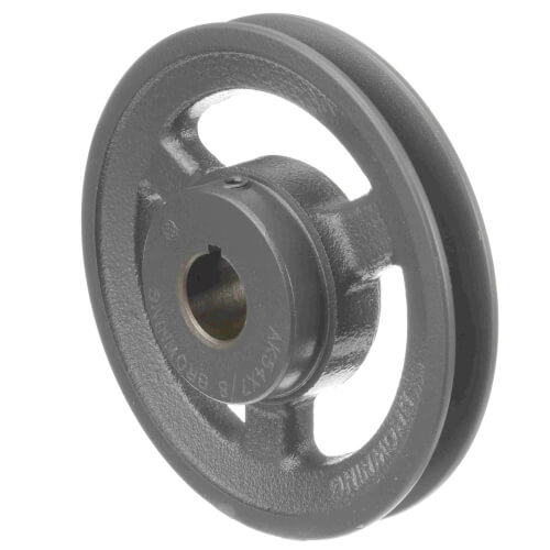 Main product image of 1 Groove Finished Bore Sheave, A, 4L Belt w/ 7/8" Bore, 5.25" O.D.