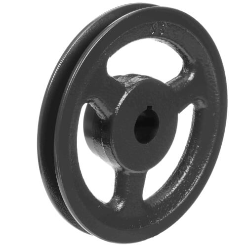 Main product image of 1 Groove Finished Bore Sheave, A, 4L Belt w/ 7/8" Bore, 5.95" O.D.