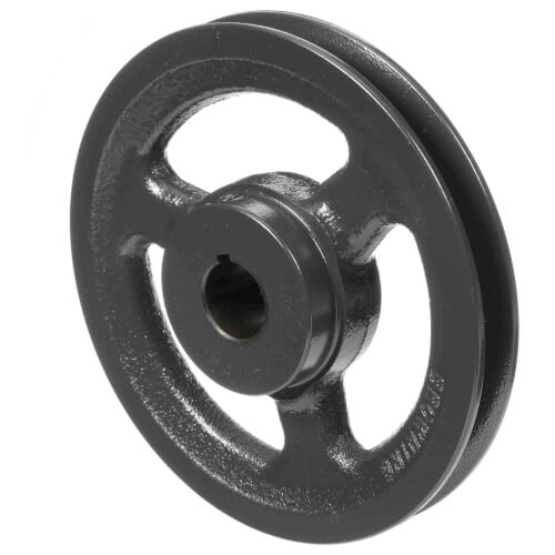 Main product image of 1 Groove Finished Bore Sheave, A, 4L Belt w/ 7/8" Bore, 5.95" O.D.