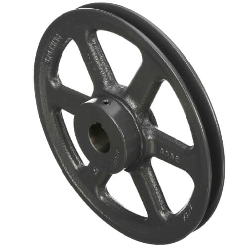 Main product image of 1 Groove Finished Bore Sheave, A, 4L Belt w/ 1" Bore, 8.25" O.D.