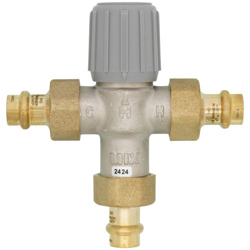 Main product image of 1/2" Union Press Mixing Valve, Lead Free (70-Degree F - 145-Degree F)