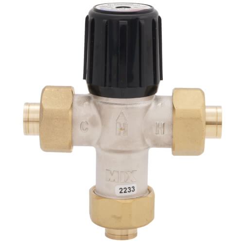 Main product image of 1/2" Lead Free Mixing Valve, Union Sweat (70-120F)