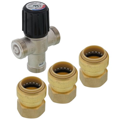 Main product image of 1" Union Push Connect Mixing Valve, 1.8 Cv (Lead Free)