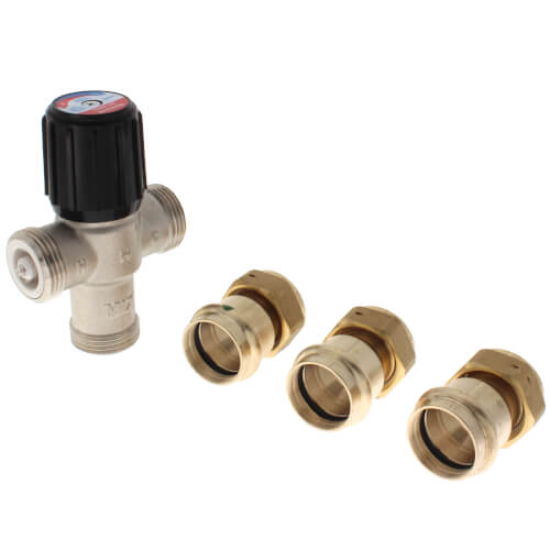 Main product image of 1" Union Press Mixing Valve  (70-Degree F - 180-Degree F)