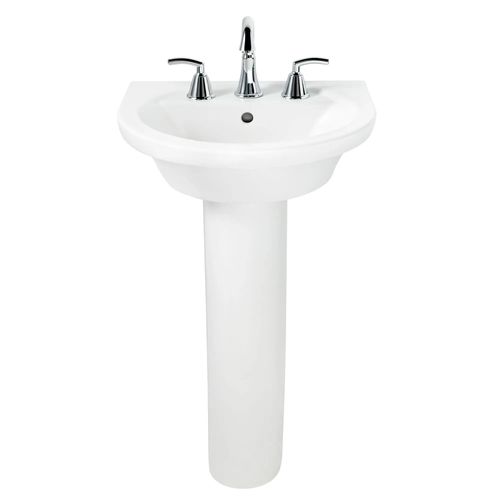 Main product image of Boulevard and Tropic Petite Pedestal Leg (White)