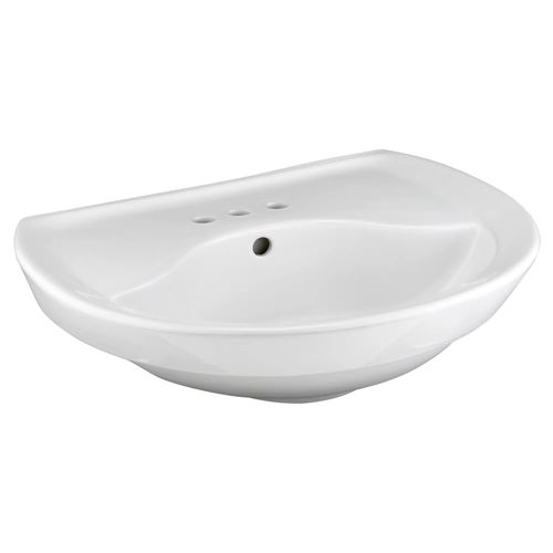 Main product image of Ravenna 4" Centerset Pedestal Sink Top (White)