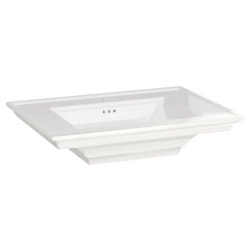 Main product image of Town Square S Center Hole Only Pedestal Sink Top (White)