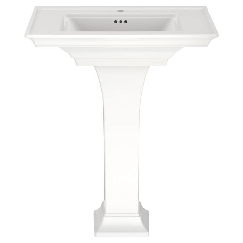 Main product image of Town Square S Center Hole Only Pedestal Sink Top and Leg Combination (White)